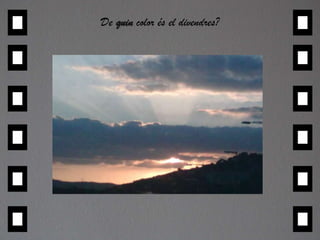 De quin color és el divendres?