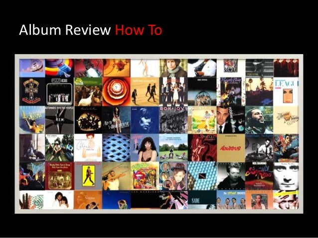 How to write an album review