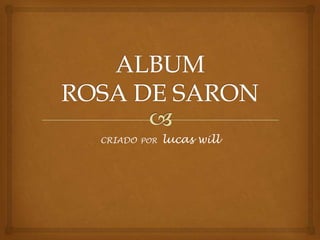 ALBUM ROSA DE SARON CRIADOPOR  lucaswill 