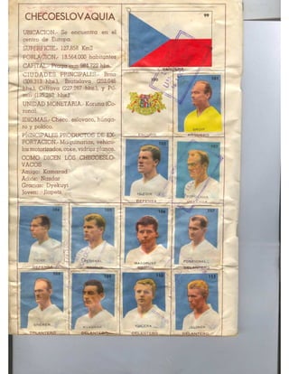 Album Salo Copa Mundia Chile 1962