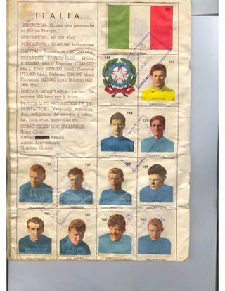 Album Salo Copa Mundia Chile 1962