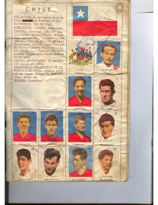 Album Salo Copa Mundia Chile 1962