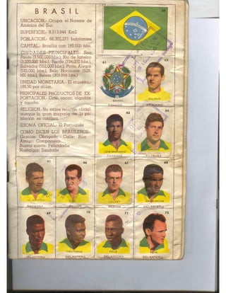 Album Salo Copa Mundia Chile 1962