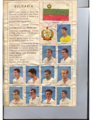 Album Salo Copa Mundia Chile 1962