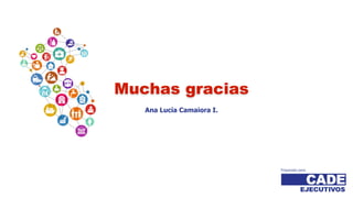Ana Lucía Camaiora I.
Muchas gracias
Preparado para:
 