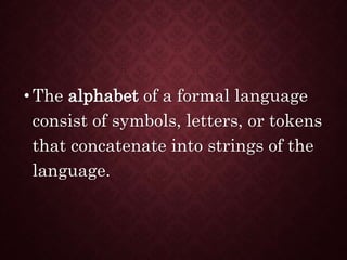 Introduction to Automata Languages and Computation | PPTX