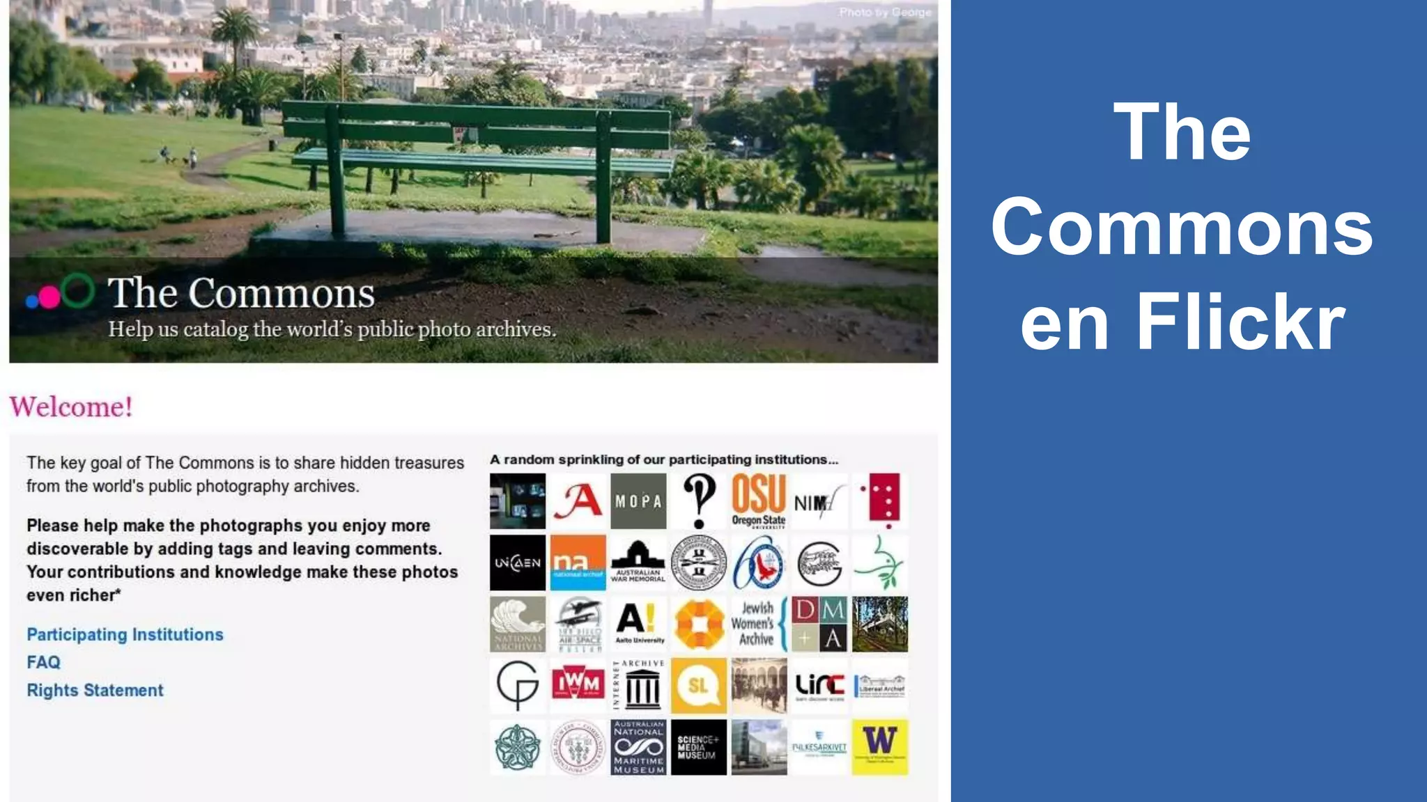 The
Commons
en Flickr