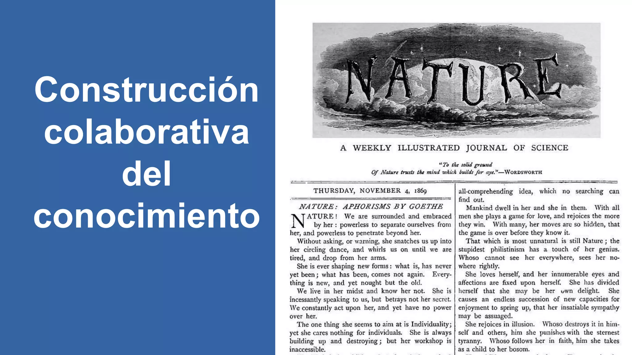 Construcción
colaborativa
del
conocimiento