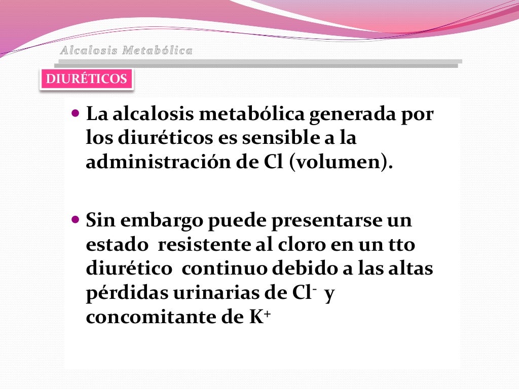 Alcalosis metabolica Alcalosis metabolica