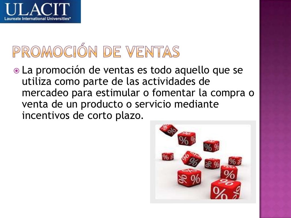 Alcance e importancia de la promoción de ventas clase 2 Alcance e importancia de la promoción de ventas clase 2