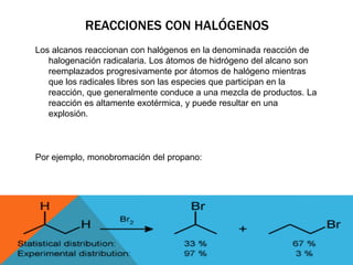 Halogenacion Alcanos | PPTX
