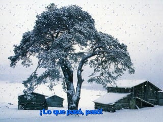 ¡Lo quepasó, pasó!¡Lo quepasó, pasó!
 