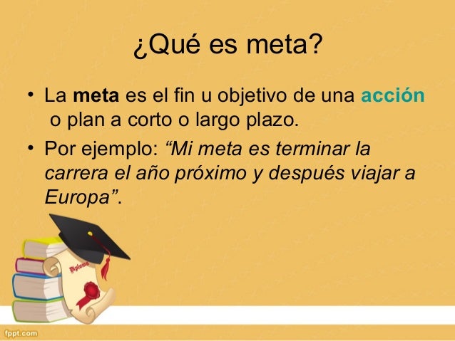 Alcanza tus metas