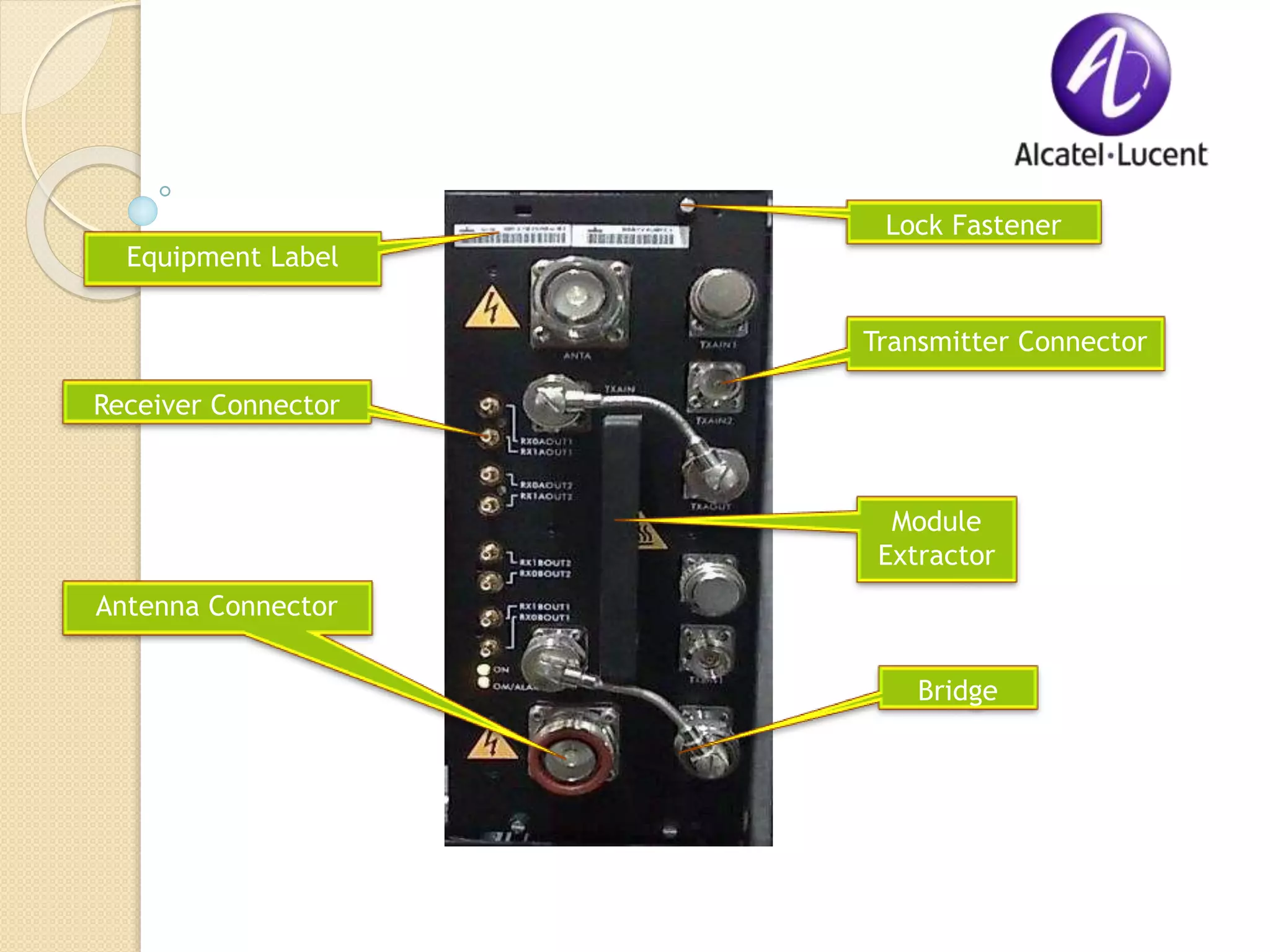 Alcate lucent bts Installation and Commissioning | PPTX