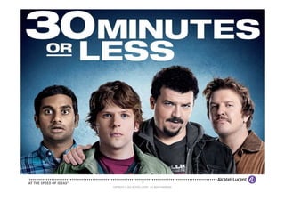 13

COPYRIGHT © 2012 ALCATEL-LUCENT. ALL RIGHTS RESERVED.
 