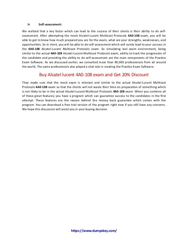 4A0-113 Online Prüfungen