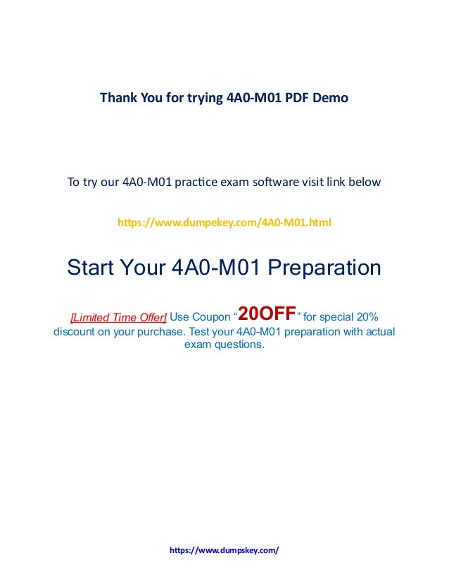 4A0-100 Online Prüfung