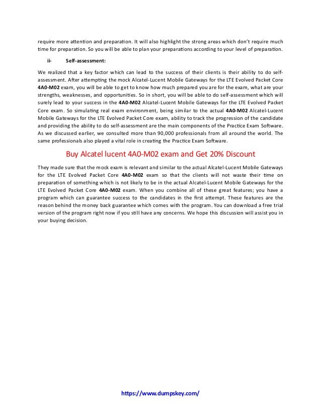 4A0-100 Tests