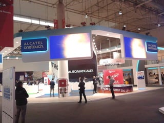 Alcatel One Touch Product Booth MWC2015
