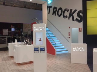 Alcatel One Touch Product Booth MWC2015