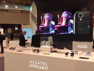 Alcatel One Touch Product Booth MWC2015