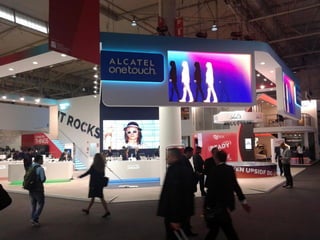 Alcatel One Touch Product Booth MWC2015