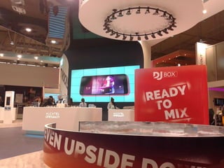 Alcatel One Touch Product Booth MWC2015