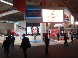 Alcatel One Touch Product Booth MWC2015
