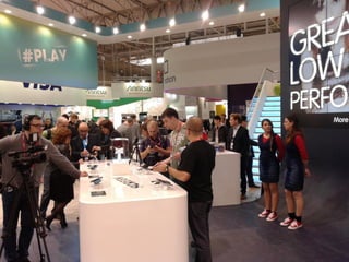 Alcatel One Touch Product Booth MWC2015