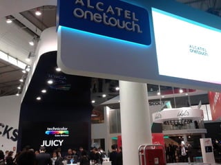 Alcatel One Touch Product Booth MWC2015