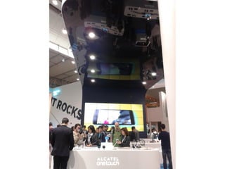 Alcatel One Touch Product Booth MWC2015