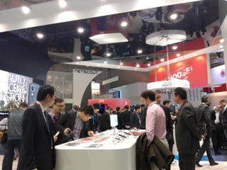 Alcatel One Touch Product Booth MWC2015