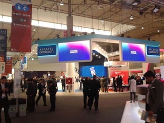 Alcatel One Touch Product Booth MWC2015