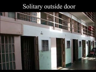 Solitary outside door 