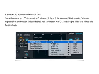 Alchemy for Creative Loop Manipulation | PPTX