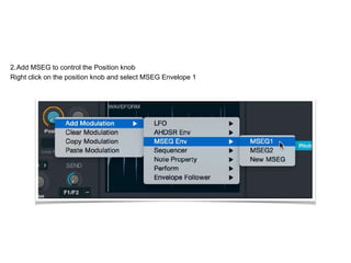 Alchemy for Creative Loop Manipulation | PPTX