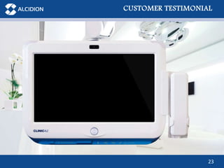 23
CUSTOMER TESTIMONIAL
 