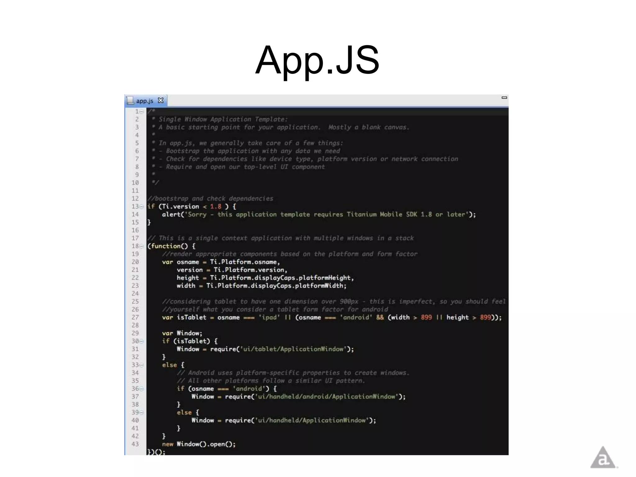 App.JS
 