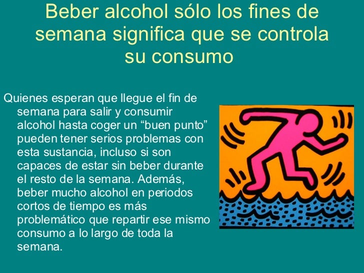 He dejado a beber antes y después