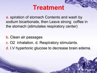 Volatile Poisons (Ethanol , Methanol)