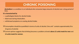 Comprehensive Overview of Alcohol: Properties, Toxicokinetics, and ...