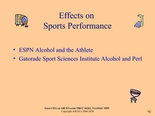 Drugs of Abuse: Alcohol | PPT