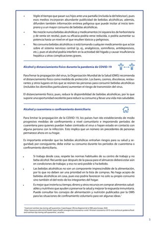 El alcohol y la COVID-19 lo que debe saber | PDF