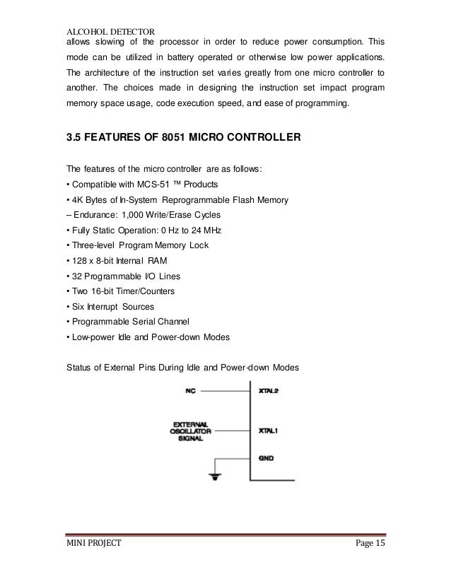 Alcohol Sensing Alert with Engine Locking Project