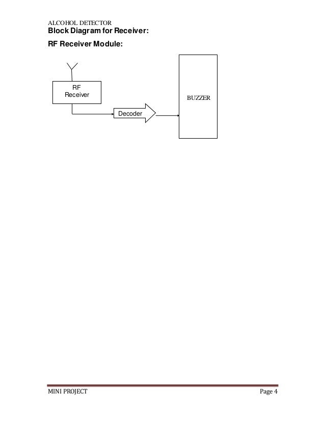 Alcohol Sensing Alert with Engine Locking Project