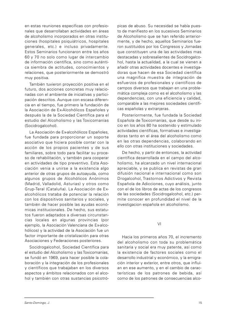 La dependencia de las drogas y el alcohol