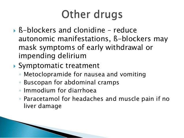 cramps paracetamol for and Alcohol withdrawal nicotine