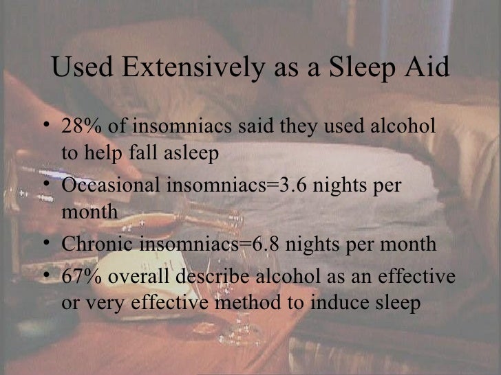 Alcohol And Sleep Apnea