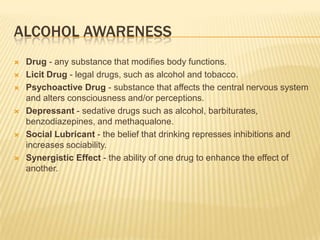 Alcohol Awareness–Fact Vs Fiction