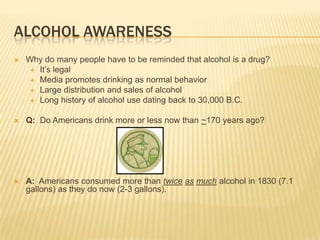 Alcohol Awareness–Fact Vs Fiction